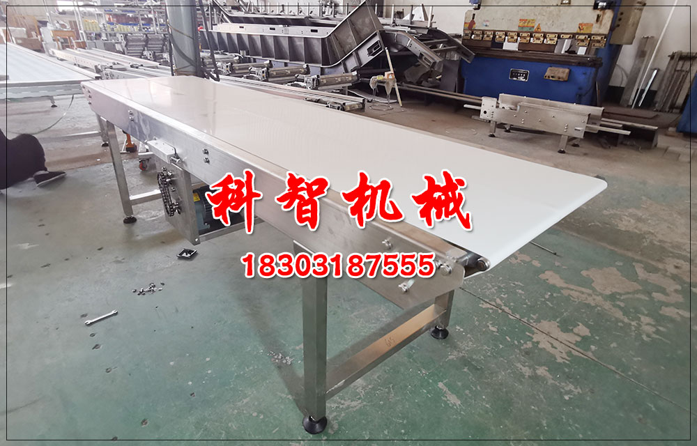 休閑蔬菜生產(chǎn)線(xiàn)皮帶輸送機(jī)應(yīng)用